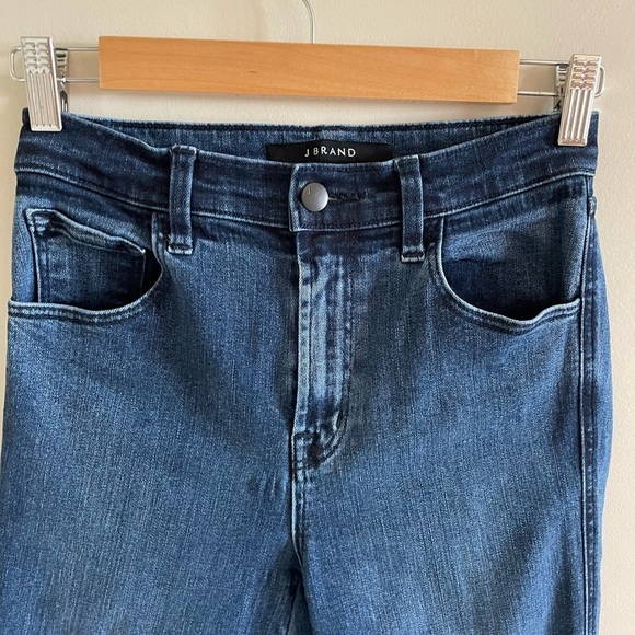 J Brand Dark Wash High Waist Skinny Jeans Size 25 - Picture 3 of 10
